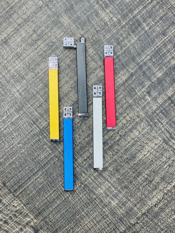 Mini Soft Flame Lighters Refillable Butane, Portable Ultra-Thin Square Windproof Lighter - Image 6