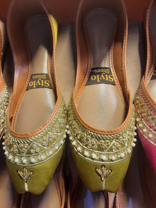 Fancy And Stylish khussa for Girls And Women Available in Different Colors. - Image 12