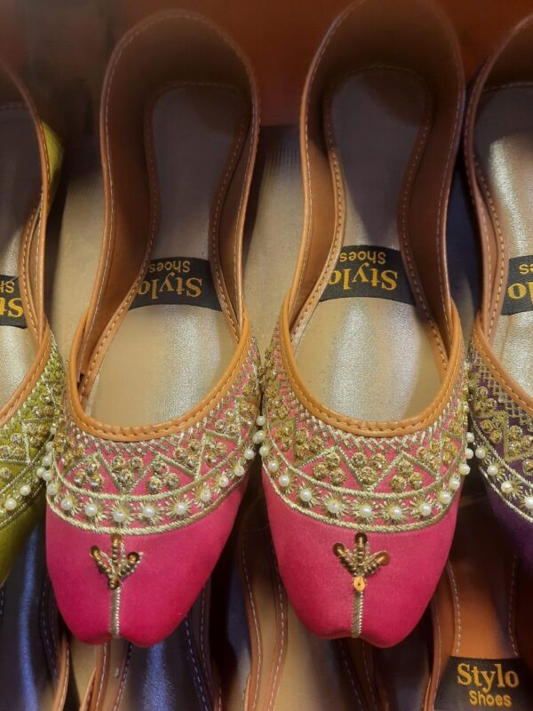 Fancy And Stylish khussa for Girls And Women Available in Different Colors. - Image 11