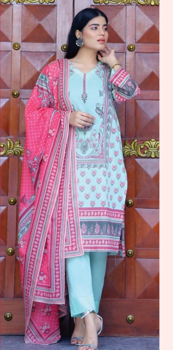 Limelight Printed Lawn Collection (Un Stitched) 3 Piece, Vol 01, New Collection 2025. - Image 9