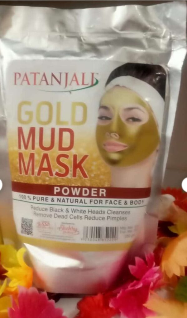 Patanjali Gold Mud Mask. - Image 2