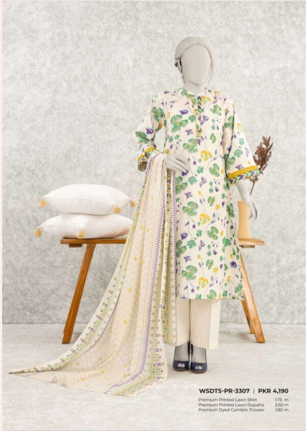 Summer Collection Lawn By MTJ (Un Stitched) 3 Piece, Vol 2, New Collection 2025. - Image 10