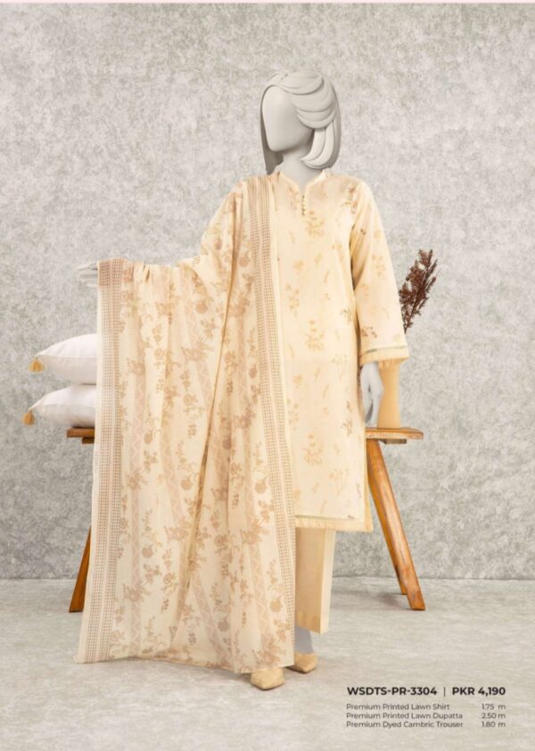 Summer Collection Lawn By MTJ (Un Stitched) 3 Piece, Vol 2, New Collection 2025. - Image 8
