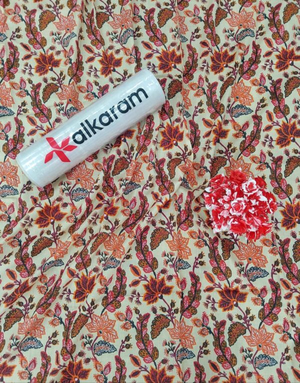 ALKARAM Lawn (Un Stitched) 2 Piece, New Collection 2025. - Image 4