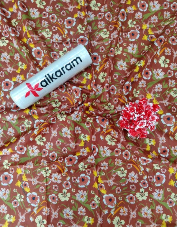 ALKARAM Lawn (Un Stitched) 2 Piece, New Collection 2025. - Image 6