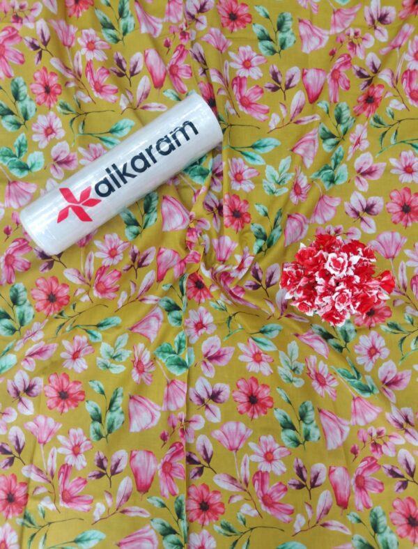 ALKARAM Lawn (Un Stitched) 2 Piece, New Collection 2025. - Image 9