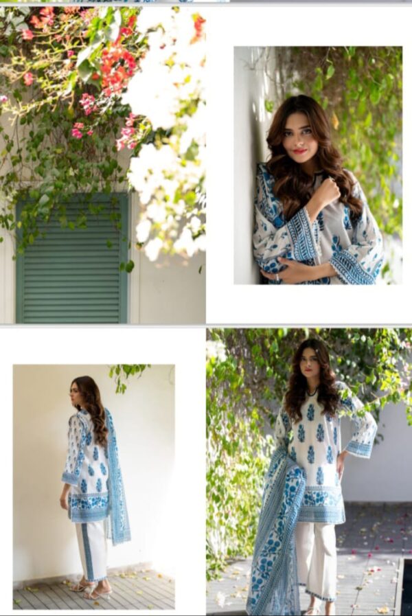 SALINA Digital Printed Lawn (Un Stitched) 3 Piece, New Collection 2025. - Image 11