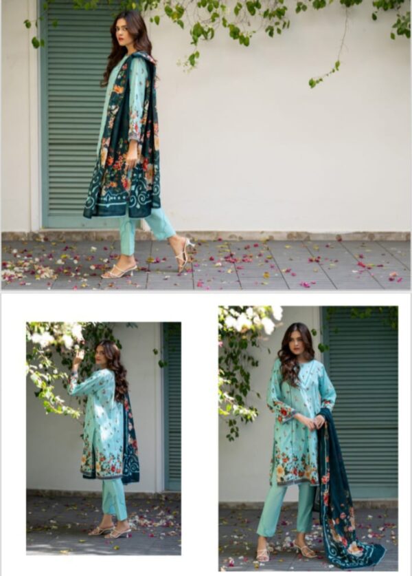 SALINA Digital Printed Lawn (Un Stitched) 3 Piece, New Collection 2025. - Image 10