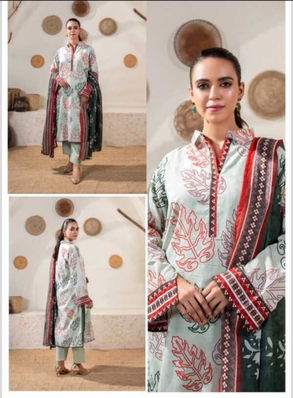 ZESH Pop Drop Digital Printed Lawn (Un Stitched) 3 Piece, New Collection 2025. - Image 11