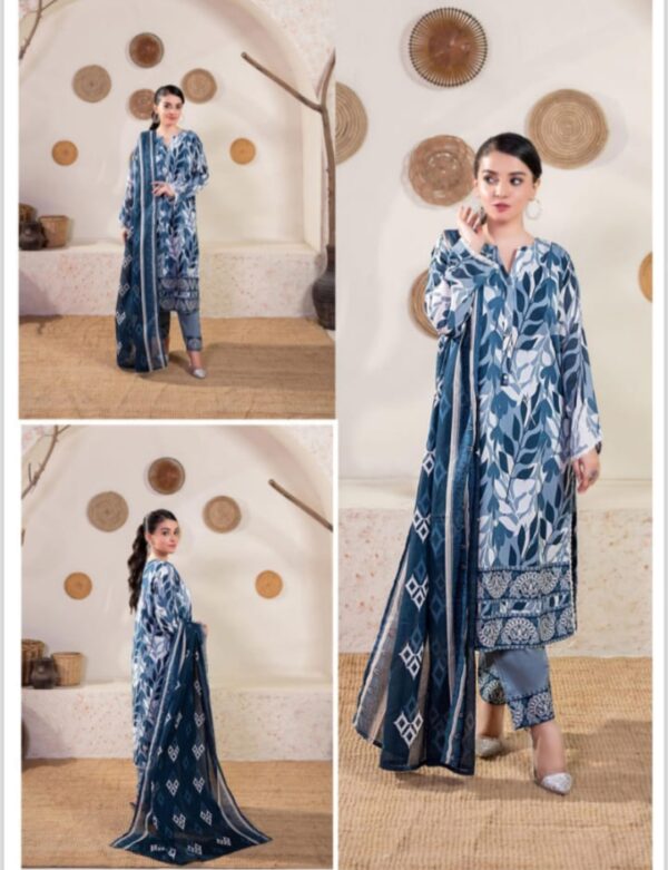 ZESH Pop Drop Digital Printed Lawn (Un Stitched) 3 Piece, New Collection 2025. - Image 10