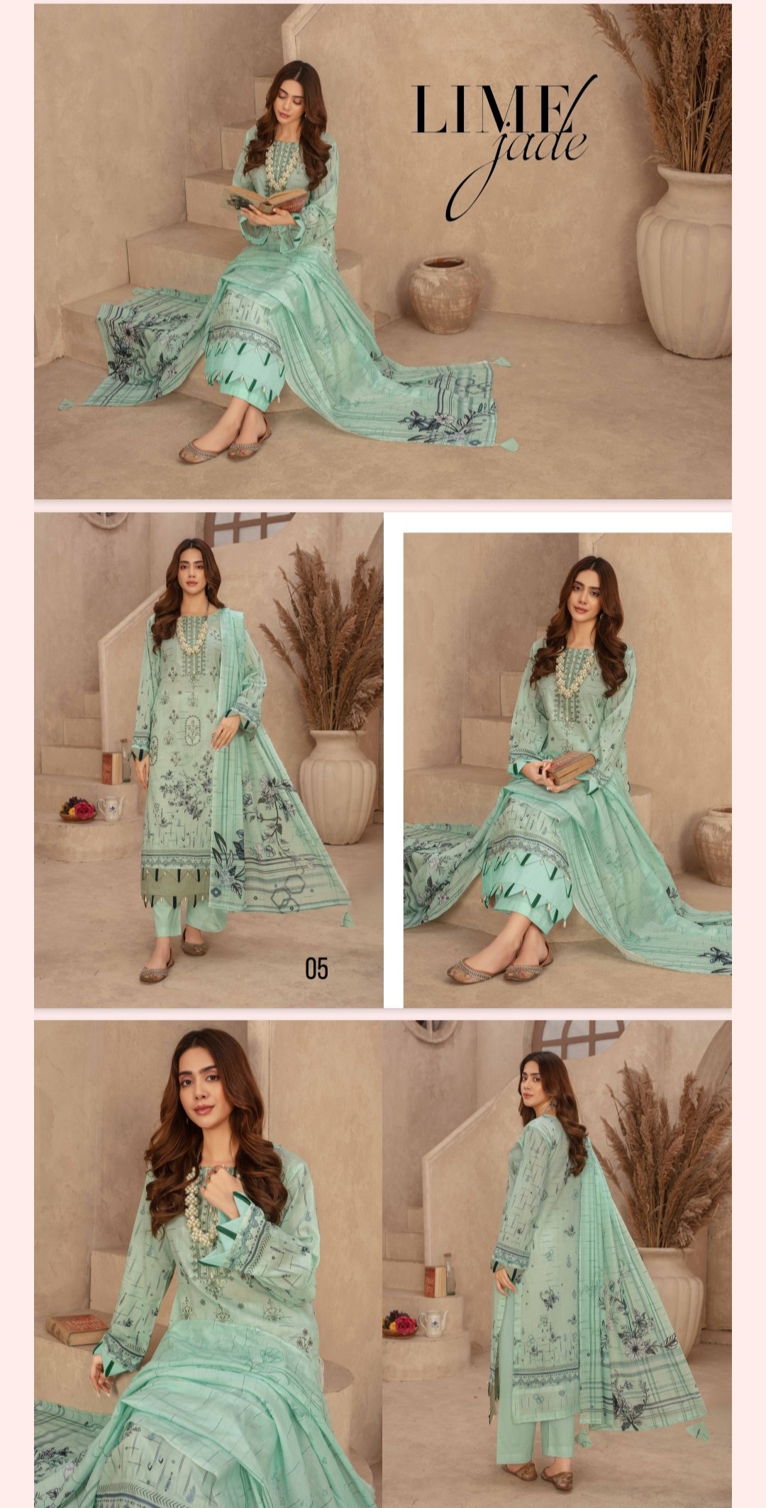DASTOOR By Zara Meer Lawn (Un Stitched) 3 Piece, Vol 174