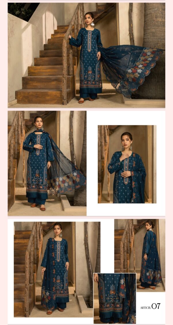 Mann Mayal By Palwasha Lawn (Un Stitched) 2 Piece, Vol 21, New Collection 2025. - Image 3