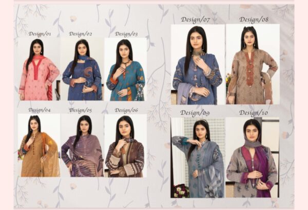 Eman By Palwasha Lawn (Un Stitched) 2 Piece, Vol 13, New Collection 2025.