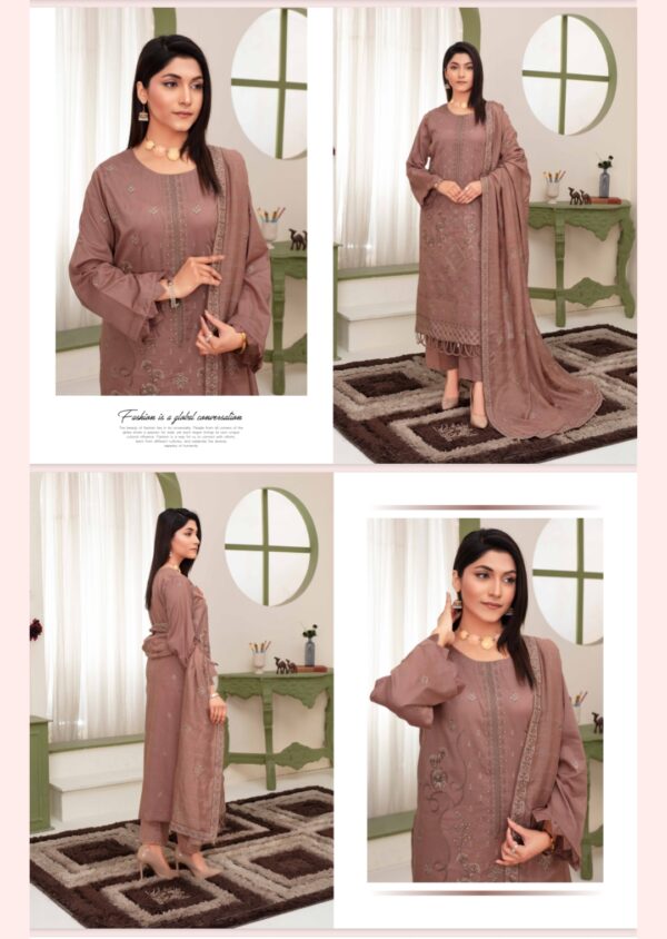 CHASHNI By FARIA Lawn (Un Stitched) 3 Piece, Vol 4145, New Collection 2025. - Image 6