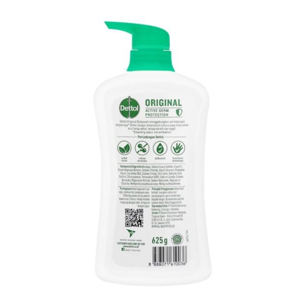 Dettol Hygiene Body Wash, Original, Personal Care 625 g. - Image 3