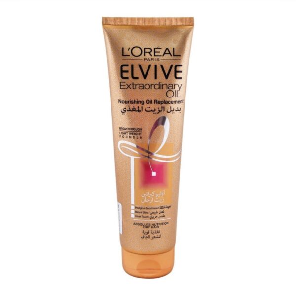 L'Oreal Paris Elvive Extraordinary Oil Nourishing Oil Replacement, For Dry Hair, 300 ml.
