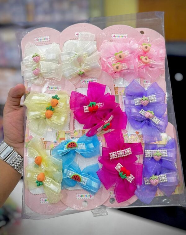 Stylish and Beautiful hair ponies for girls and woman in Different styles And Different Colors (pair).