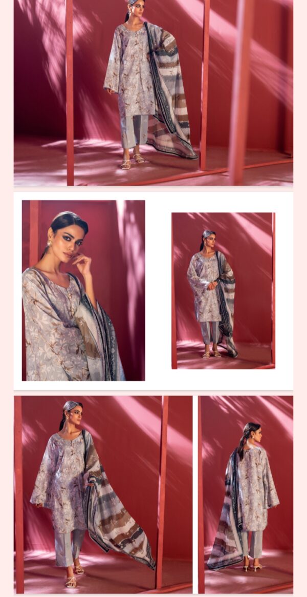 Stell Digital Printed Lawn By Regalia (Un Stitched) 3 Piece, Vol 02, New Collection 2025 (Single Suit). - Image 11