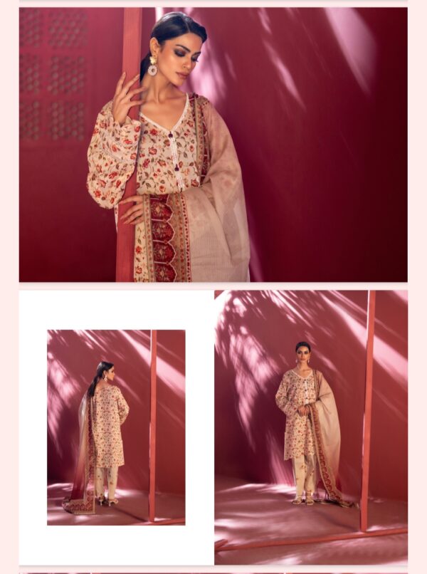 Stell Digital Printed Lawn By Regalia (Un Stitched) 3 Piece, Vol 02, New Collection 2025 (Single Suit). - Image 10