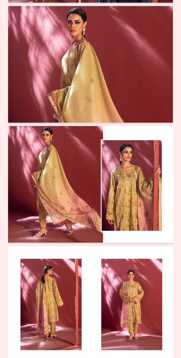 Stell Digital Printed Lawn By Regalia (Un Stitched) 3 Piece, Vol 02, New Collection 2025 (Single Suit). - Image 8
