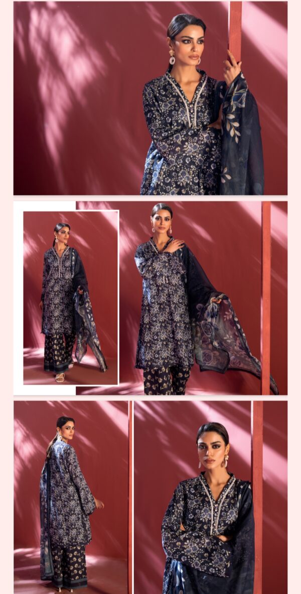 Stell Digital Printed Lawn By Regalia (Un Stitched) 3 Piece, Vol 02, New Collection 2025 (Single Suit). - Image 2