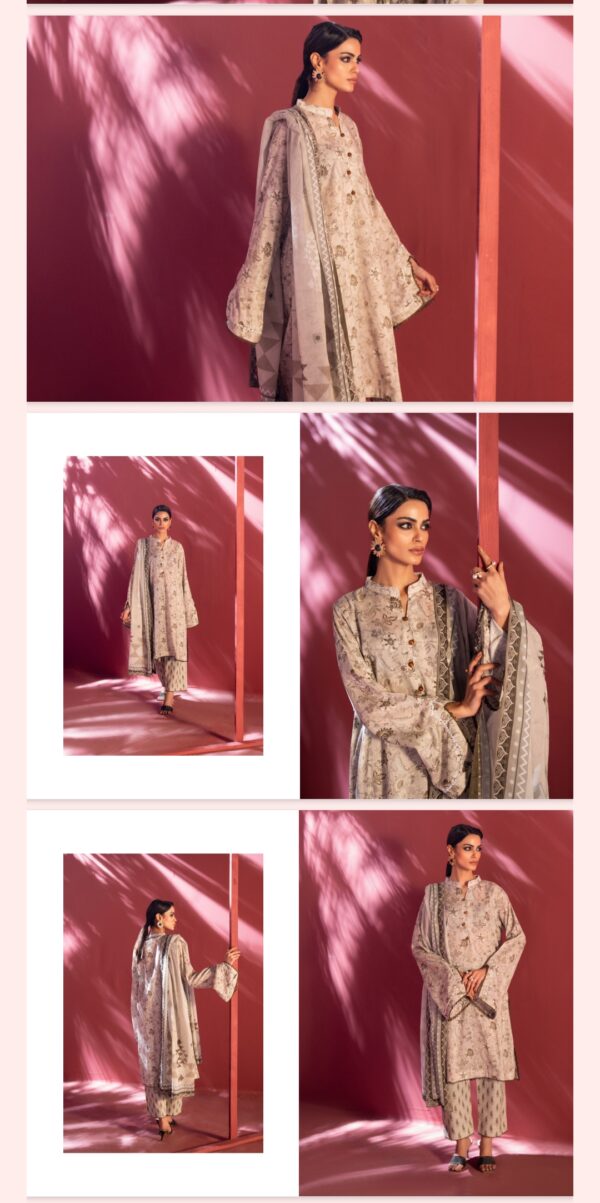 Stell Digital Printed Lawn By Regalia (Un Stitched) 3 Piece, Vol 02, New Collection 2025 (Single Suit). - Image 7