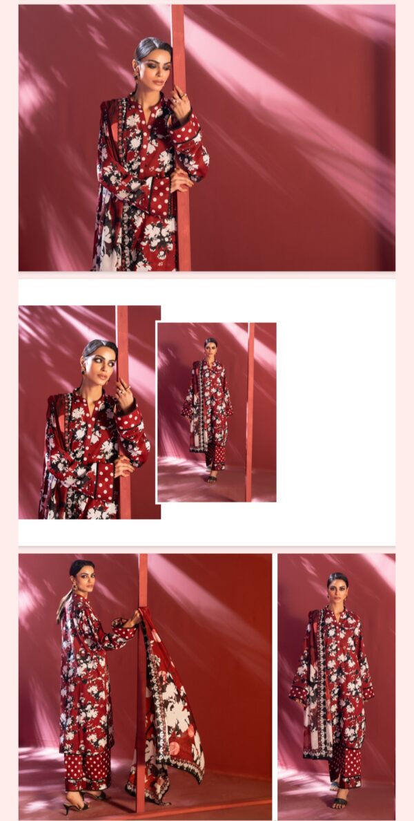 Stell Digital Printed Lawn By Regalia (Un Stitched) 3 Piece, Vol 02, New Collection 2025 (Single Suit). - Image 6