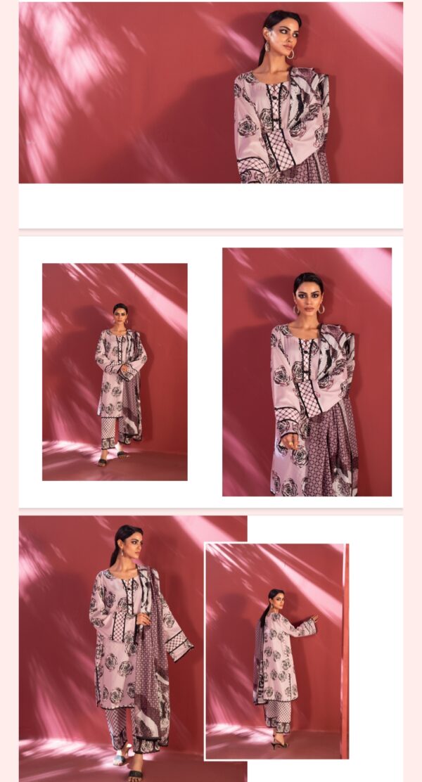 Stell Digital Printed Lawn By Regalia (Un Stitched) 3 Piece, Vol 02, New Collection 2025 (Single Suit). - Image 5