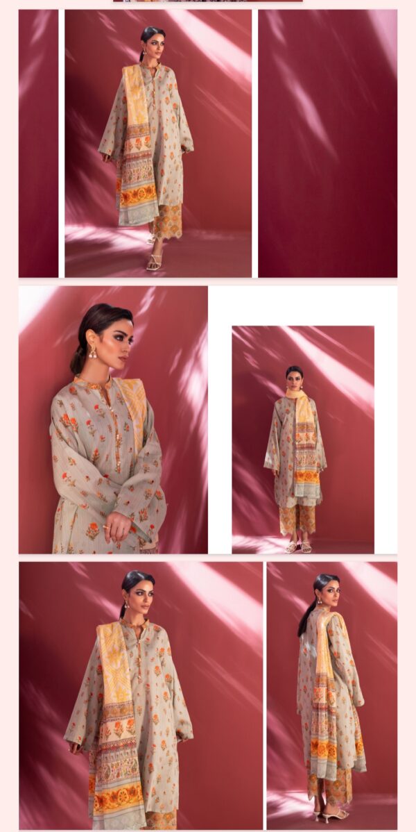 Stell Digital Printed Lawn By Regalia (Un Stitched) 3 Piece, Vol 02, New Collection 2025 (Single Suit). - Image 3