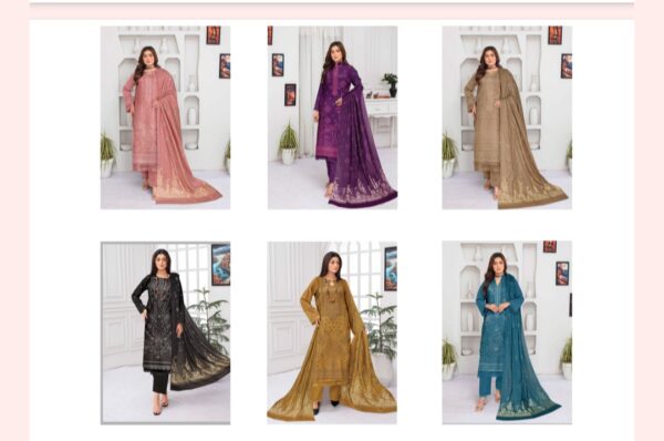 Orhni By RangNoor Lawn (Un Stitched) 3 Piece, New Collection 2025. - Image 8