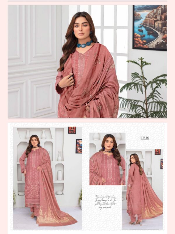 Orhni By RangNoor Lawn (Un Stitched) 3 Piece, New Collection 2025. - Image 7
