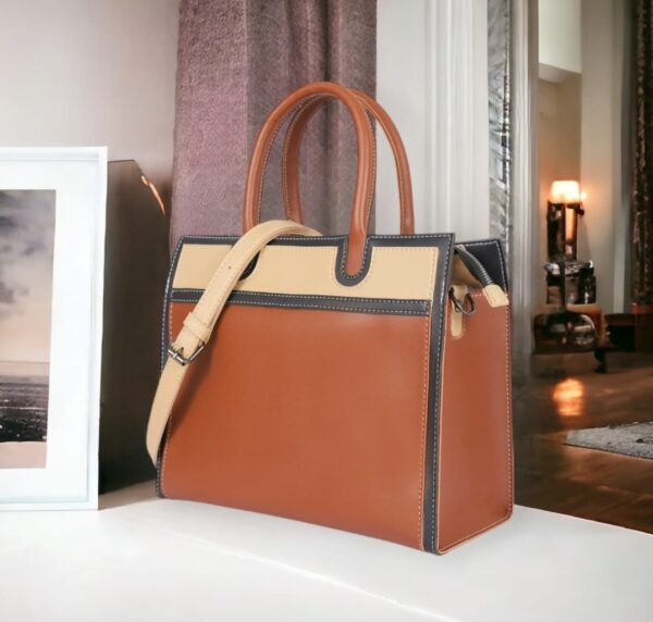 Creative hand bag, Ladies Handbags, Stylish Ladies Hand Bags, Casual Women Leather Bag, Stylish Shoulder Bags, Women Handbag. - Image 4