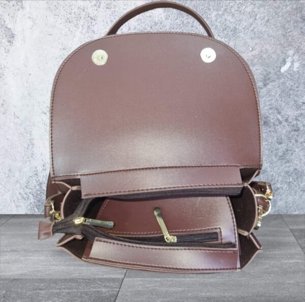 Double Strap carry Hand bag, Crossbody Shoulder bag, Easy to Carry hand bags For Women Available in 6 Colors. - Image 11