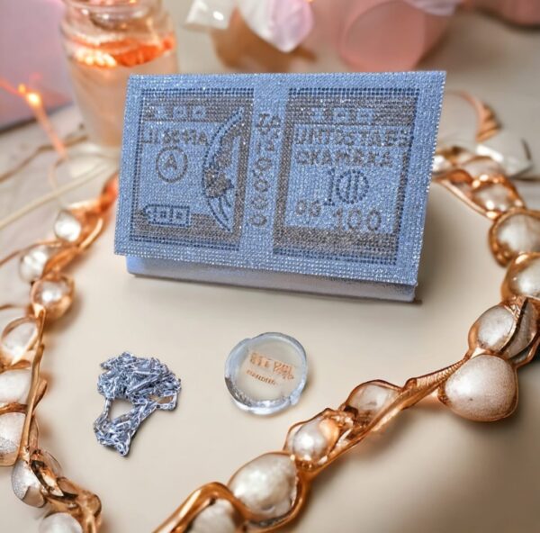 Classic Dollar Style Evening Bags, Shoulder Bag Wallet Clutch For Women And Girls. - Image 4