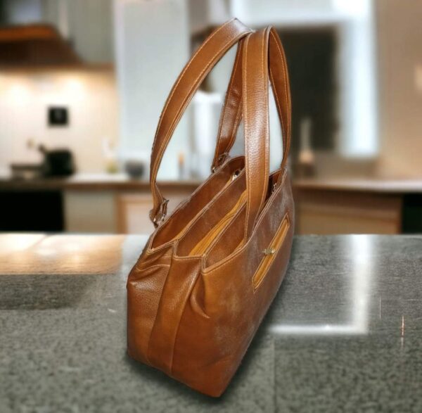 New Ladies Handbags With Long Shoulder, With Ultimate Ladies Handbags, Handbag For Girls Crossbody and Shoulder Bags, PU Leather Bags (6 Colors). - Image 8