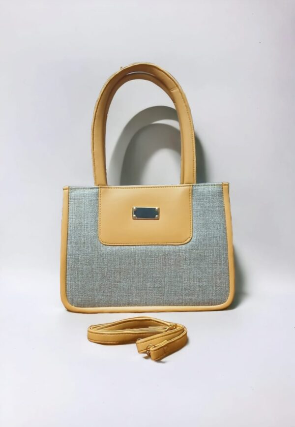 Canvas Tote Bag, Shoulder Bag For Women And Girls Available in 7 Colors. - Image 3