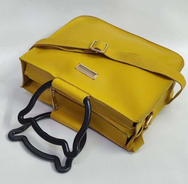 Premium Kitty bag for girls, Purse for girls, hand carry Bag, Handbags for Girls Available in 6 Colors. - Image 2