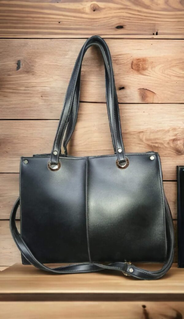 Women Double Eye Tote Bag With Adjustable And Removable Strap. - Image 10