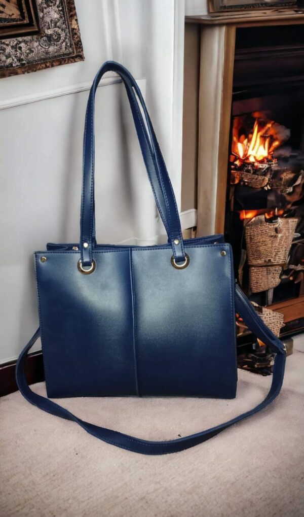 Women Double Eye Tote Bag With Adjustable And Removable Strap. - Image 5