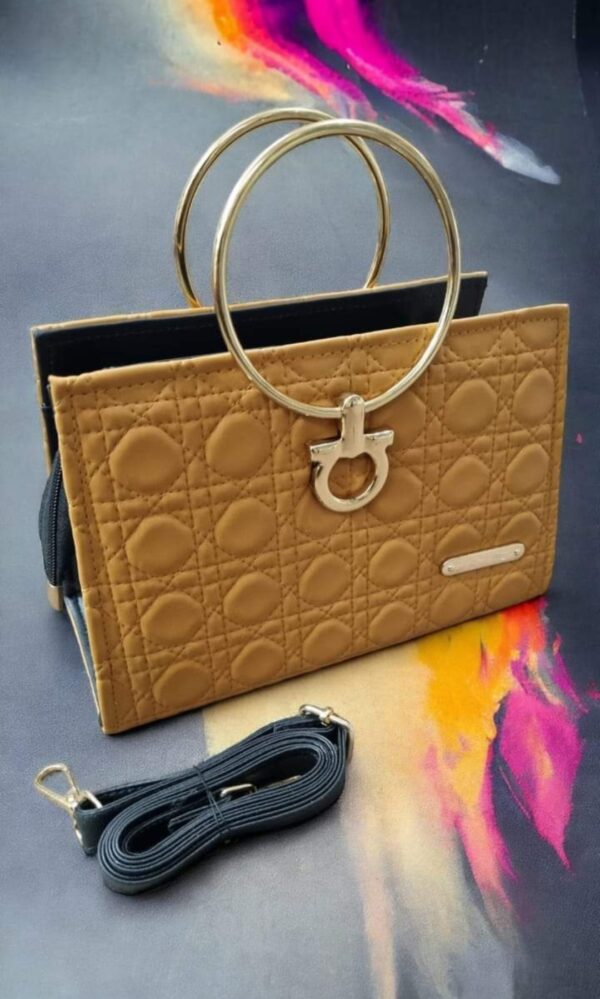 Decent Bag Bubble Design, Beautiful design hand bag, Available in different Colors. - Image 6