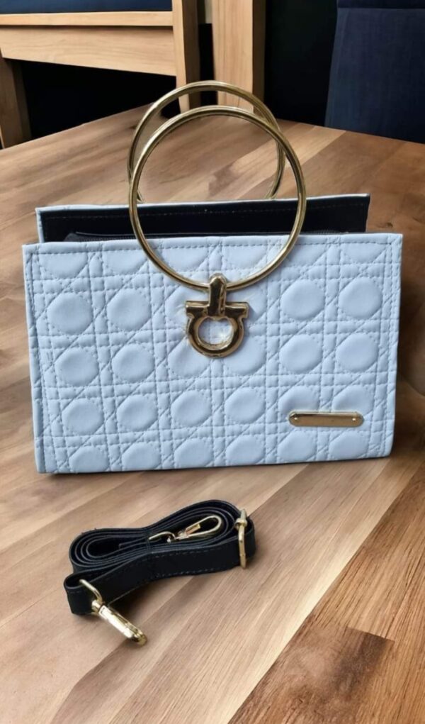 Decent Bag Bubble Design, Beautiful design hand bag, Available in different Colors. - Image 3