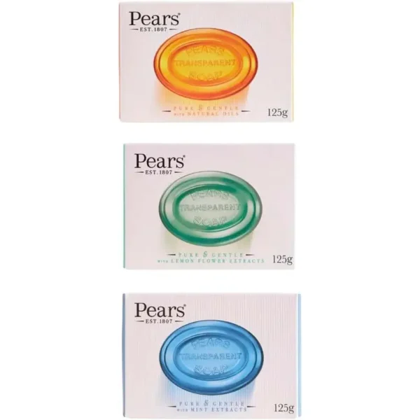 Pears Soap 125g, Available in 3 Colors (1 pc). - Image 2