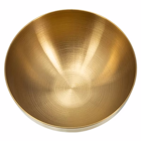 Golden Bowl Stainless Steel Salad or Soup Bowl 9 cm 25-13 - Image 5