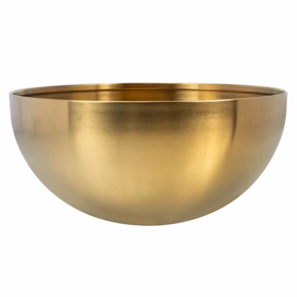 Golden Bowl Stainless Steel Salad or Soup Bowl  7cm 25-13s - Image 5
