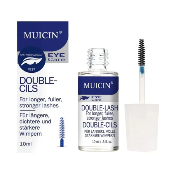 MUICIN Double-Cils Eyelash Enhancing Serum, Fuller & Stronger Lashes.