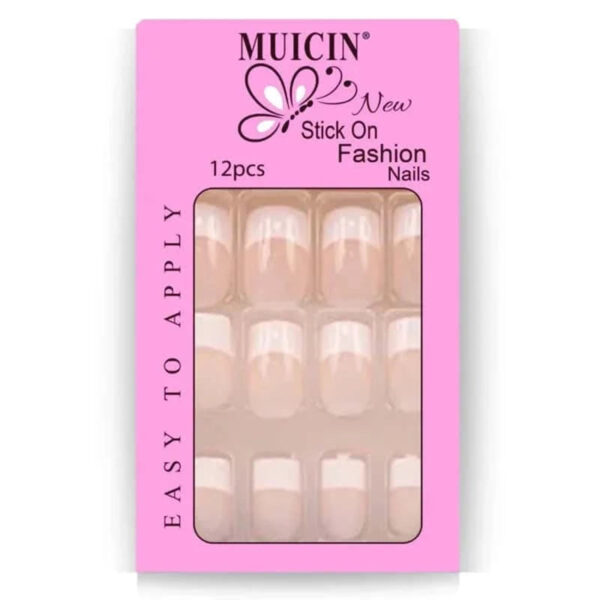 Muicin Natural Stick-On Fashion Nails.