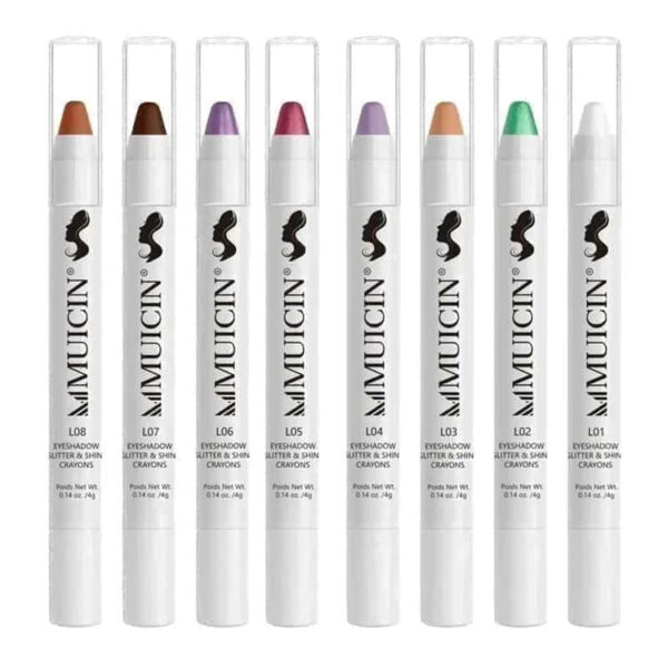 MUICIN Eyeshadow Glitter & Shine Crayons/4g - Image 4