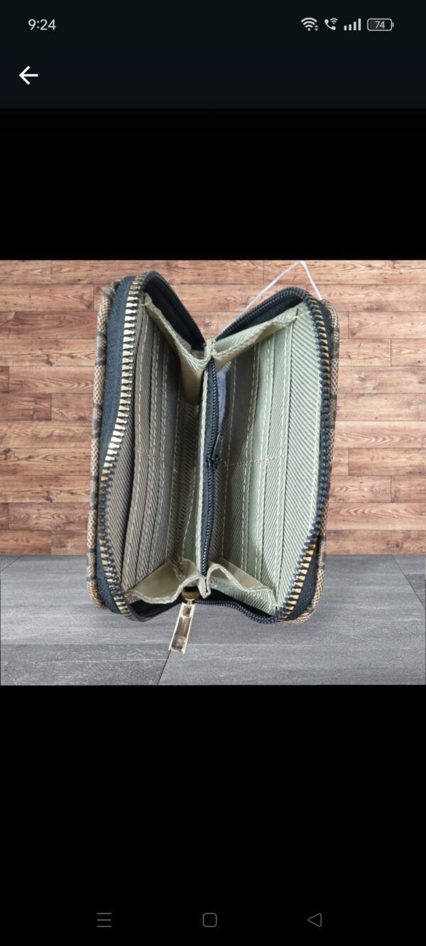 Cute mini wallet for women, Printed small clutch for ladies, Leather Purse For Girls, Fashion wallet, Coin Clutch, Money Bag. - Image 9