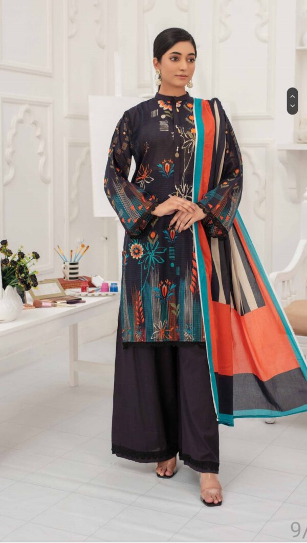 RAS BHARI VOL -01 BY AALAYA Lawn (Un Stitched) 3 Piece 2025 collection - Image 12