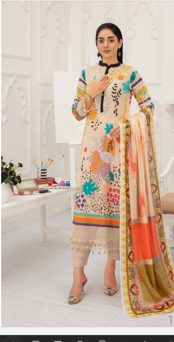 RAS BHARI VOL -01 BY AALAYA Lawn (Un Stitched) 3 Piece 2025 collection - Image 10